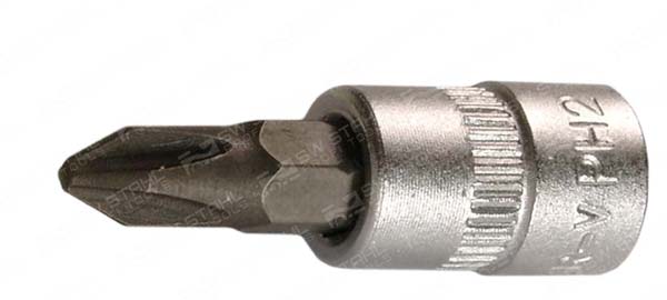 Schraubendreheinsatz, 1/4 Zoll, Kreuz, PH2 Chrom-Vanadium, KE/4-2